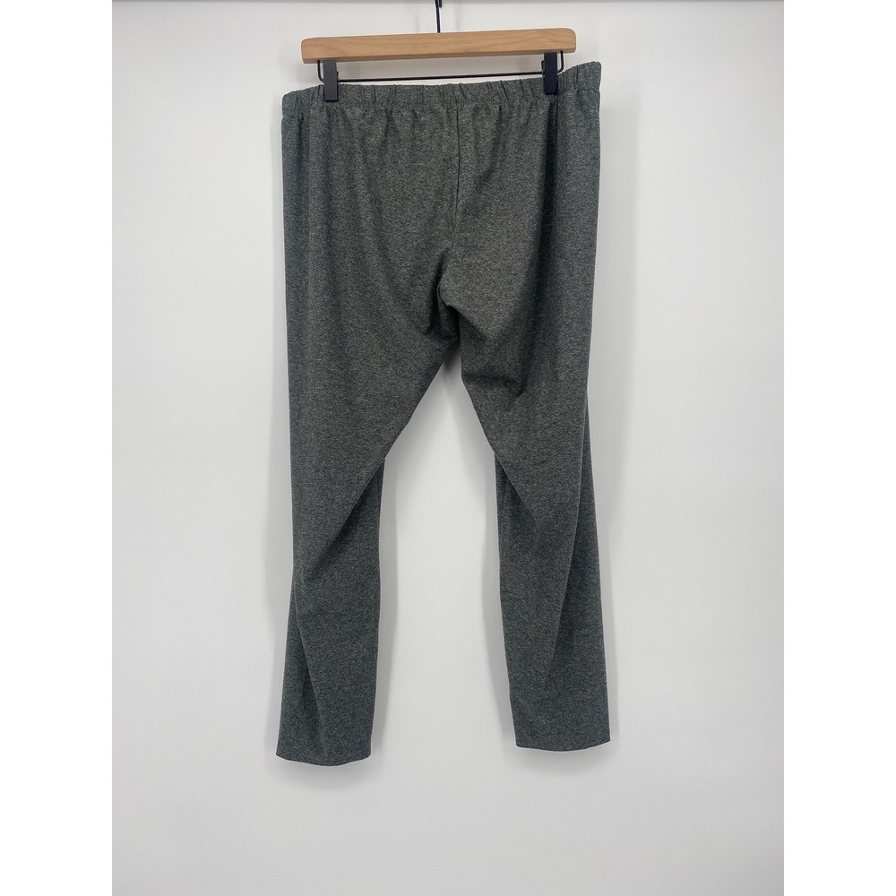 Apt. 9 Lounge Pants Womens XL Gray Heathered Stretch Elastic Waist Sleepwear 26"